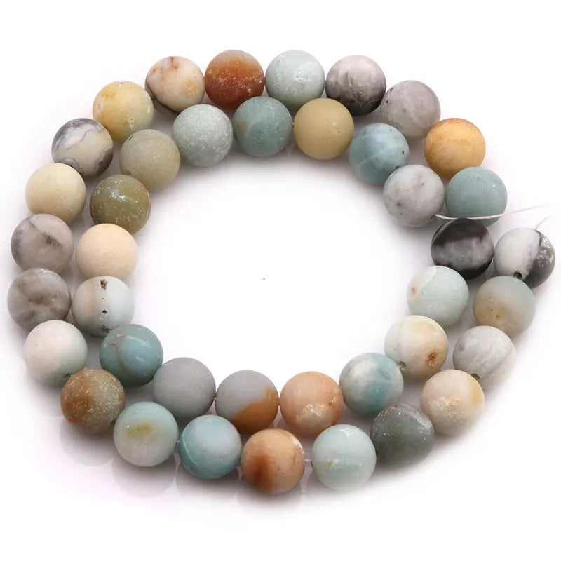 Bracelet de Perles Amazonite Multicolores