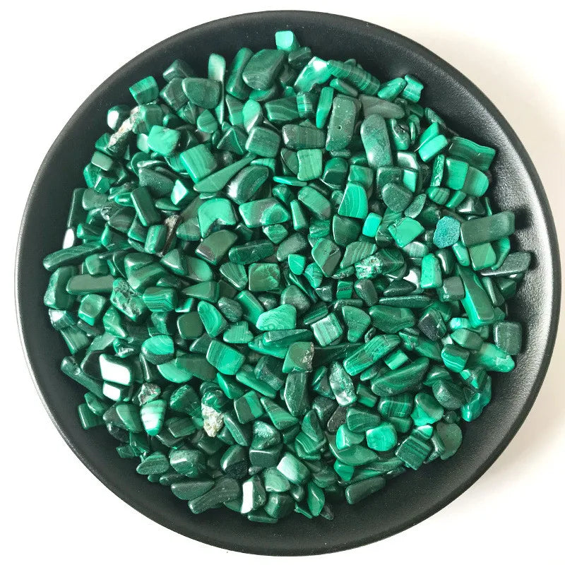 100g Graviers Pierre Malachite – Fontaine & Reiki