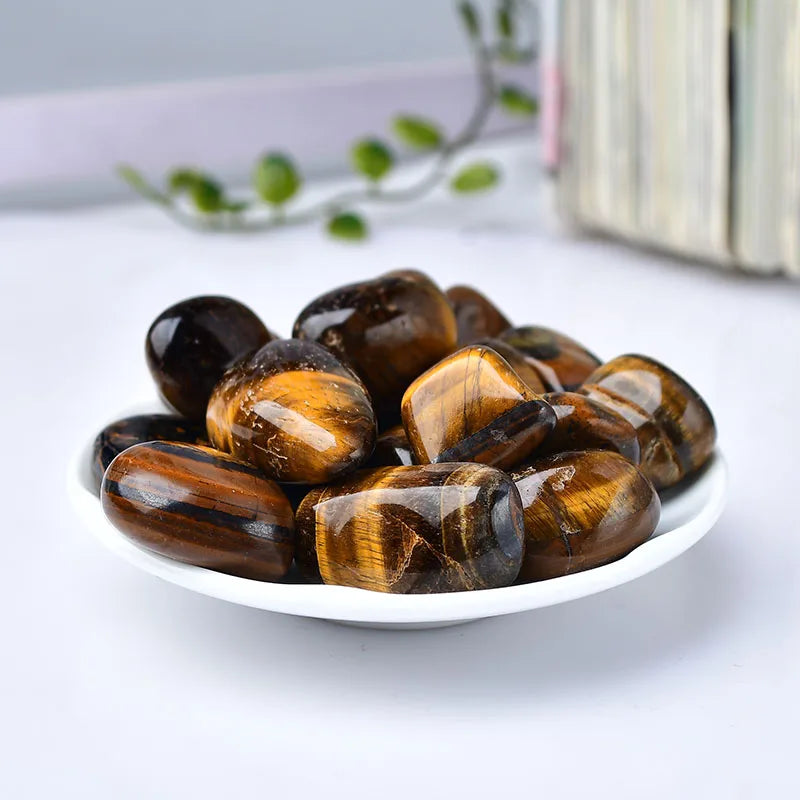 Pierre Œil de Tigre & Quartz – 100g