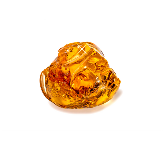 Pierre naturelle brute - Ambre