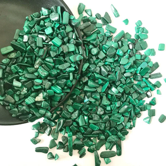 100g Graviers Pierre Malachite – Fontaine & Reiki