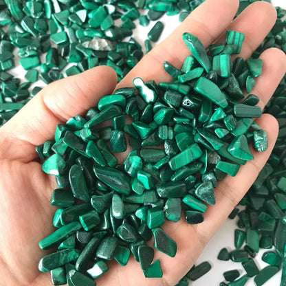 100g Graviers Pierre Malachite – Fontaine & Reiki