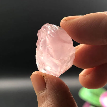 50g de Pierres Brutes Quartz Rose