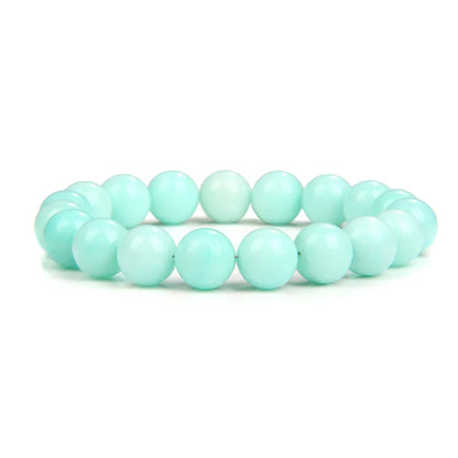 Bracelet Amazonite Bleue – Chance & Méditation