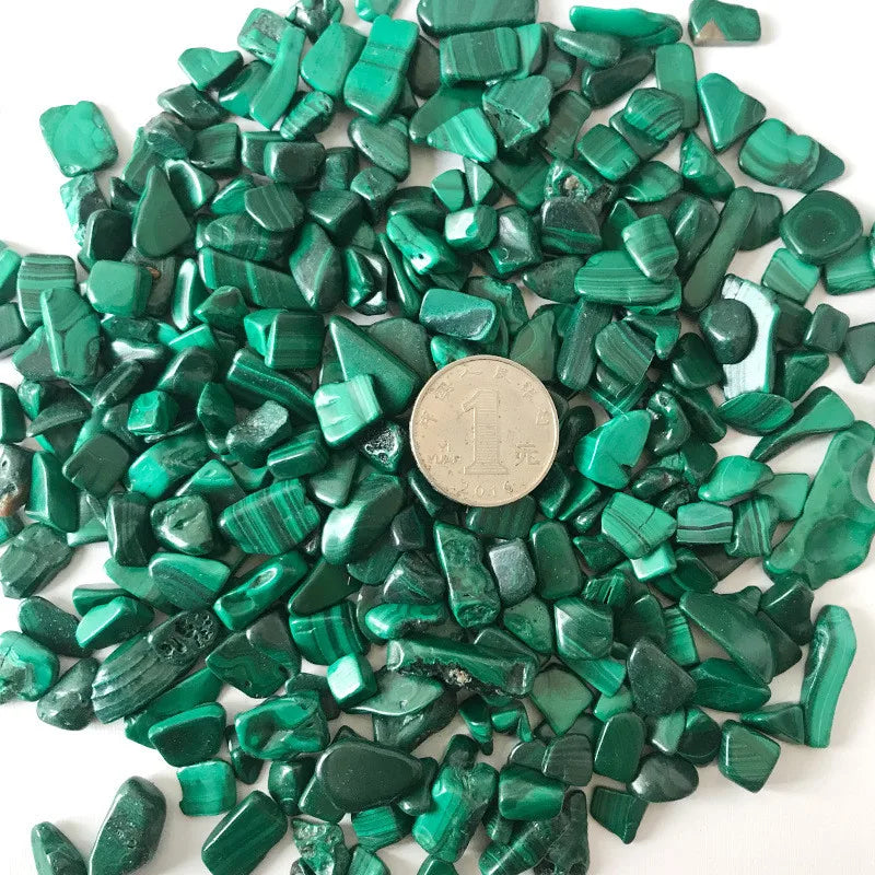 100g Graviers Pierre Malachite – Fontaine & Reiki