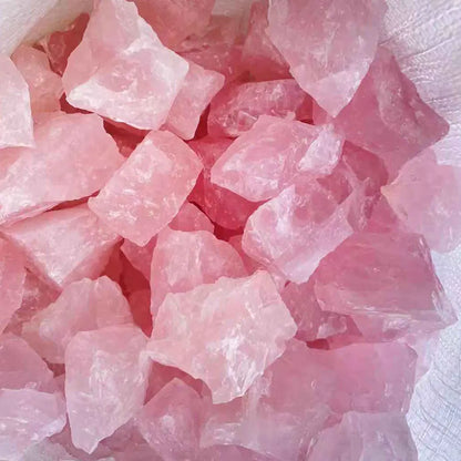 50g de Pierres Brutes Quartz Rose