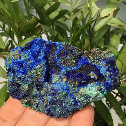 Géode Azurite & Pierre Malachite – Cristal de Guérison