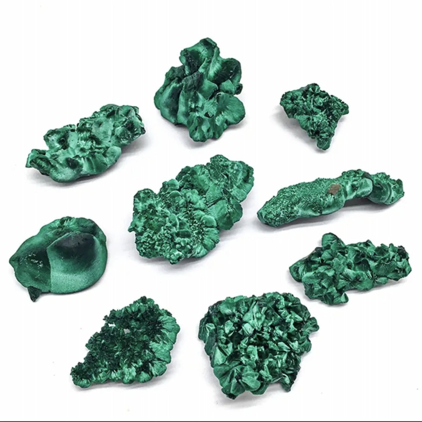 Spécimen Pierre Malachite Velours (100g) – Collection Minérale