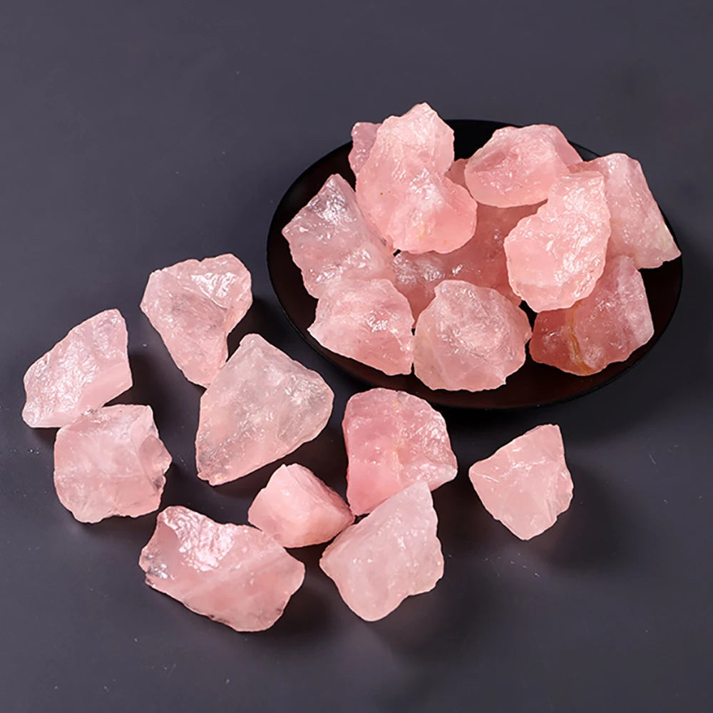 Pierre Quartz Rose 100% Naturel – Guérison (100g)