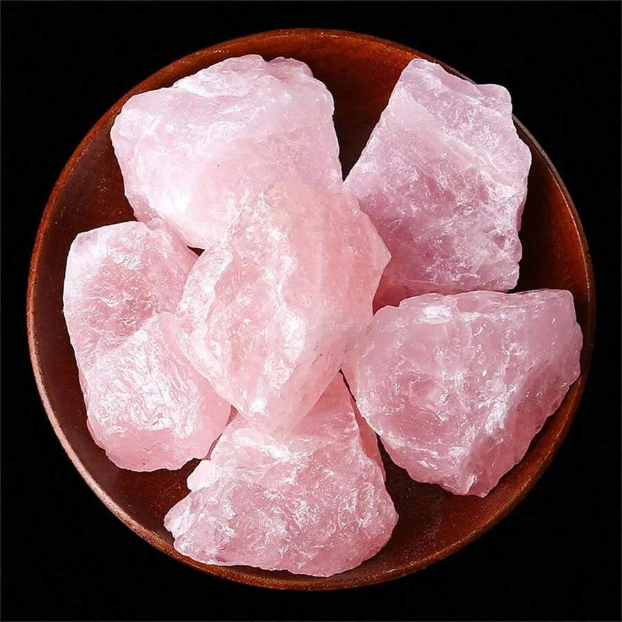 Lot de Pierres Quartz Rose Brutes – Guérison