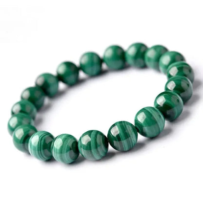 Bracelet Malachite 6/8/10 mm – Bien-Être