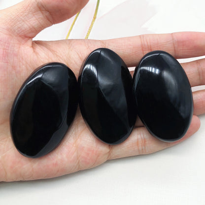 Pierre de Protection Noire Obsidienne Massage