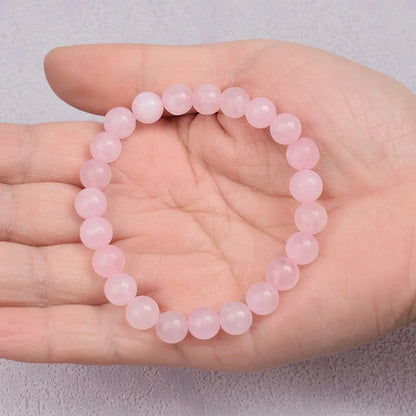 Bracelet Quartz Rose de Madagascar – Apaisement