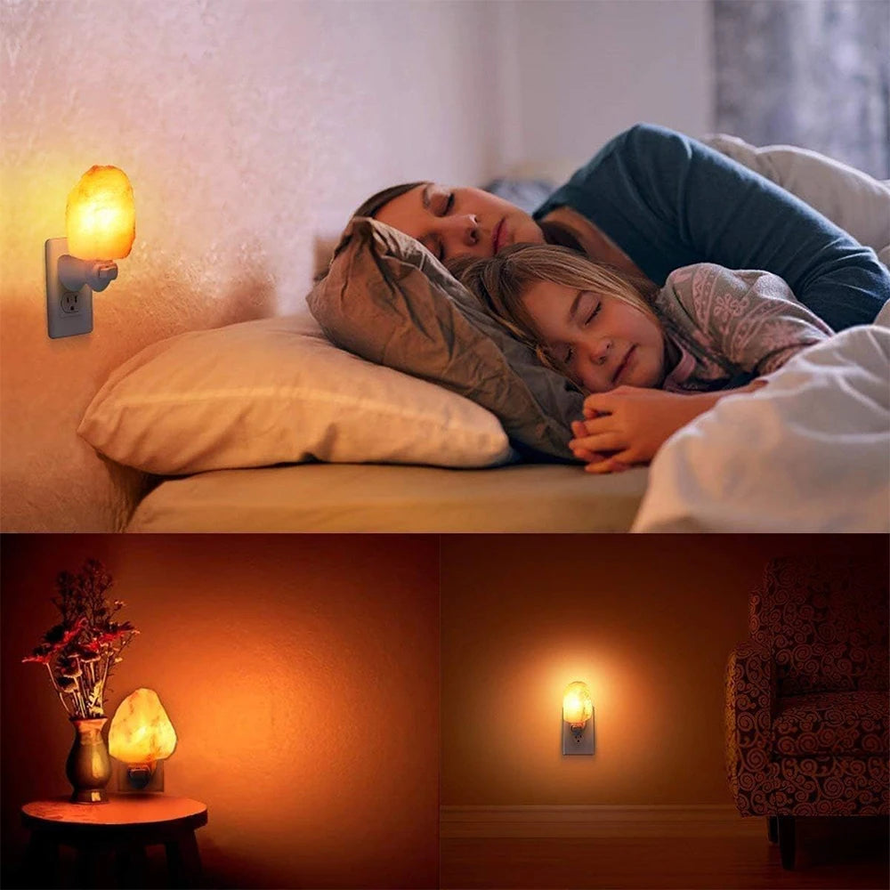 Lampe Sel de l’Himalaya – Lumière Blanche & Ions Négatifs