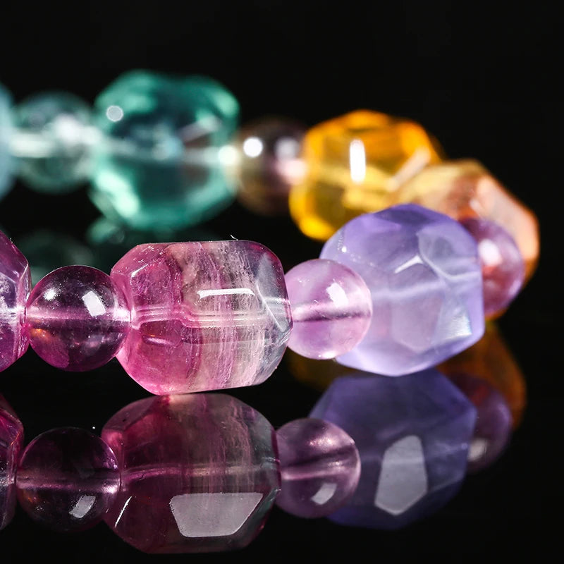 Bracelet Fluorite Multicolore – Reiki