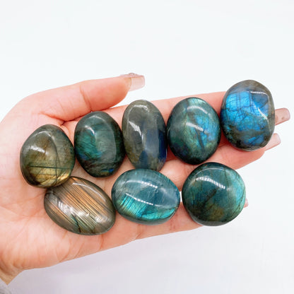 Pierre de Paume Labradorite – Apaisement & Lithothérapie