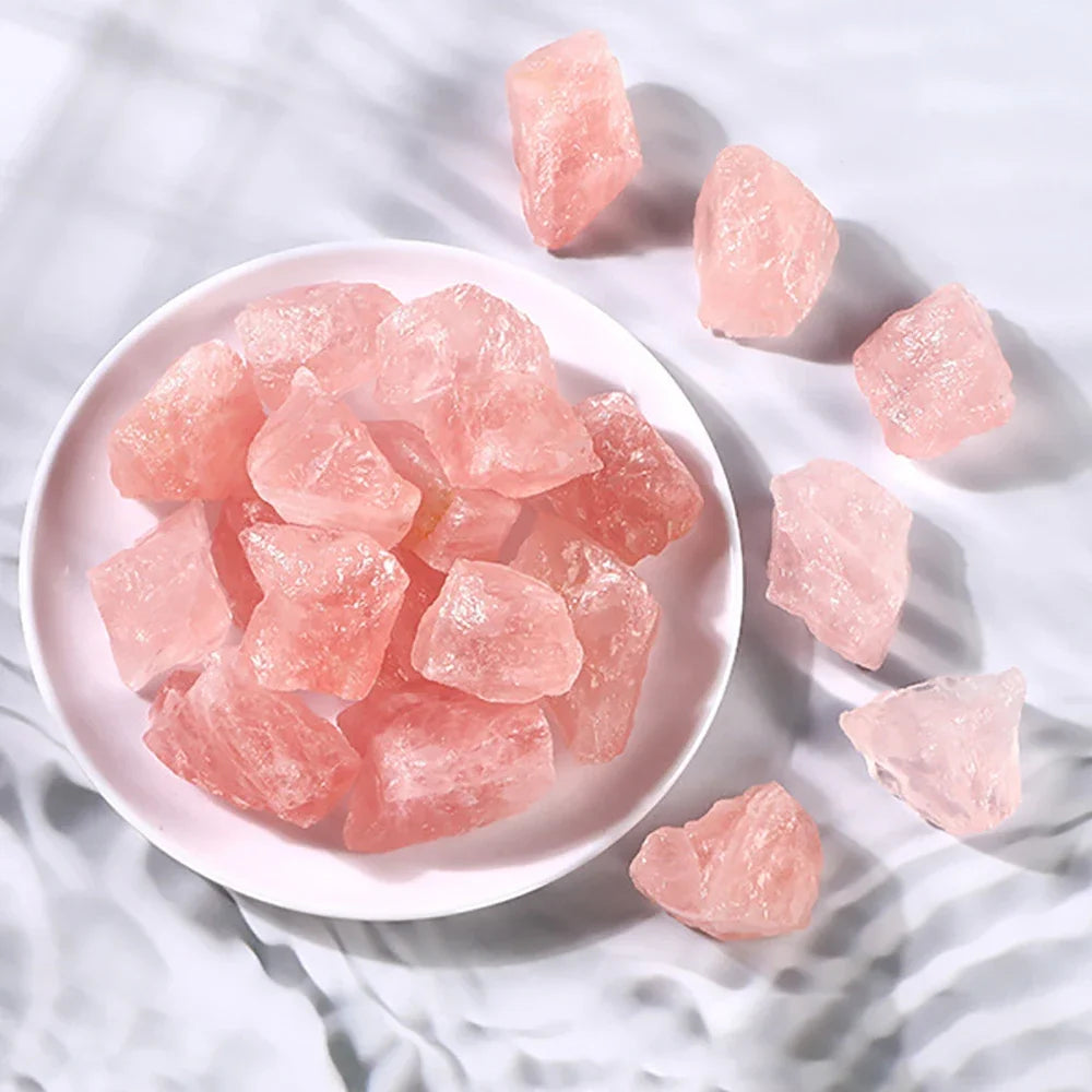 Pierre Quartz Rose 100% Naturel – Guérison (100g)