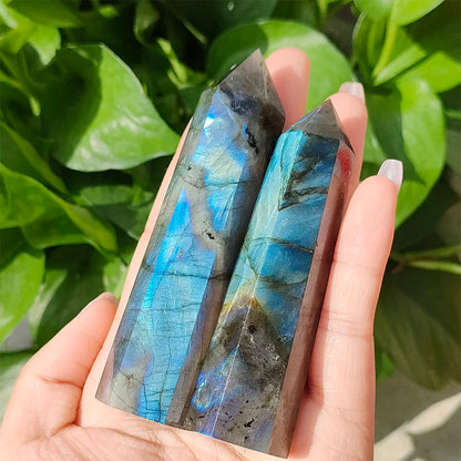 Pierre Labradorite Polie – Énergie & Décoration