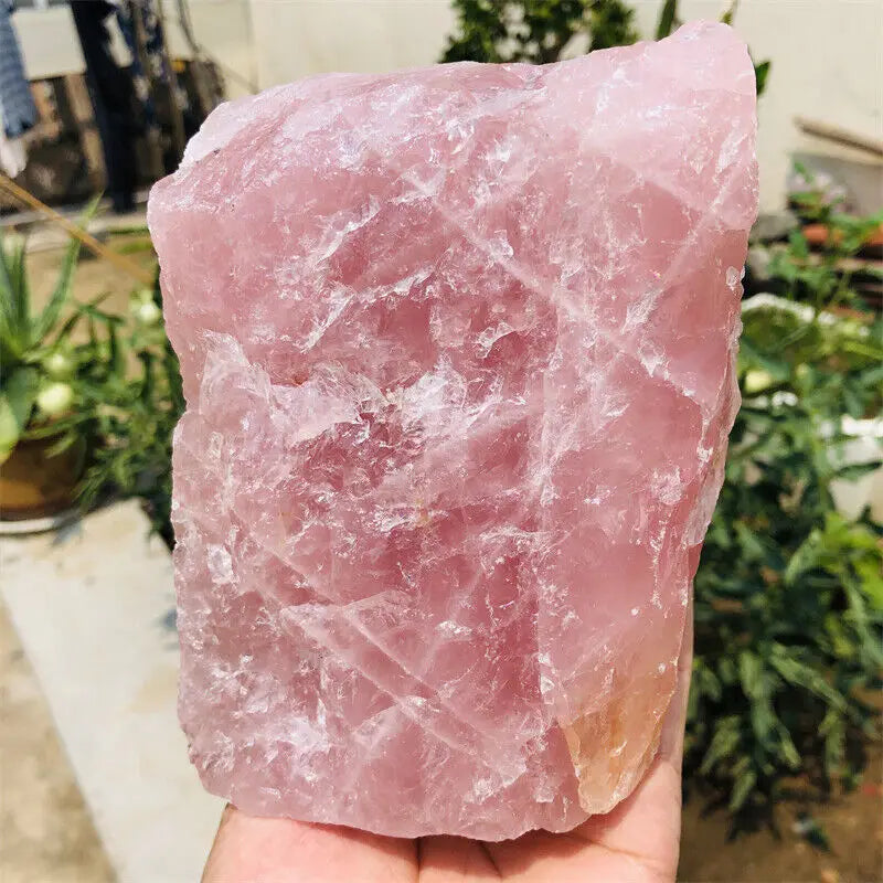 Grande Pierre Quartz Rose Brute – Guérison