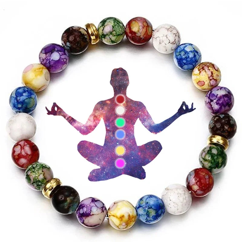 Bracelet 7 Chakras – Lave & Énergie