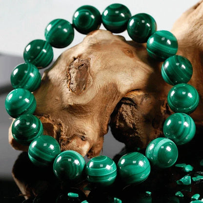 Bracelet Malachite 6/8/10 mm – Bien-Être