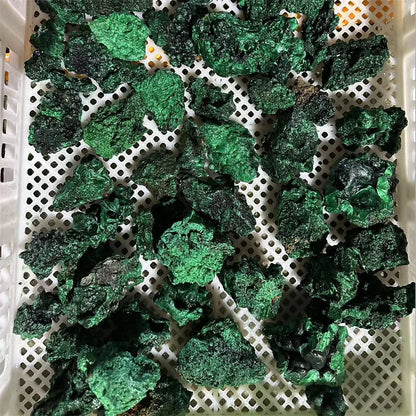 Pierre Malachite Brute – Minéral & Décoration Jardin