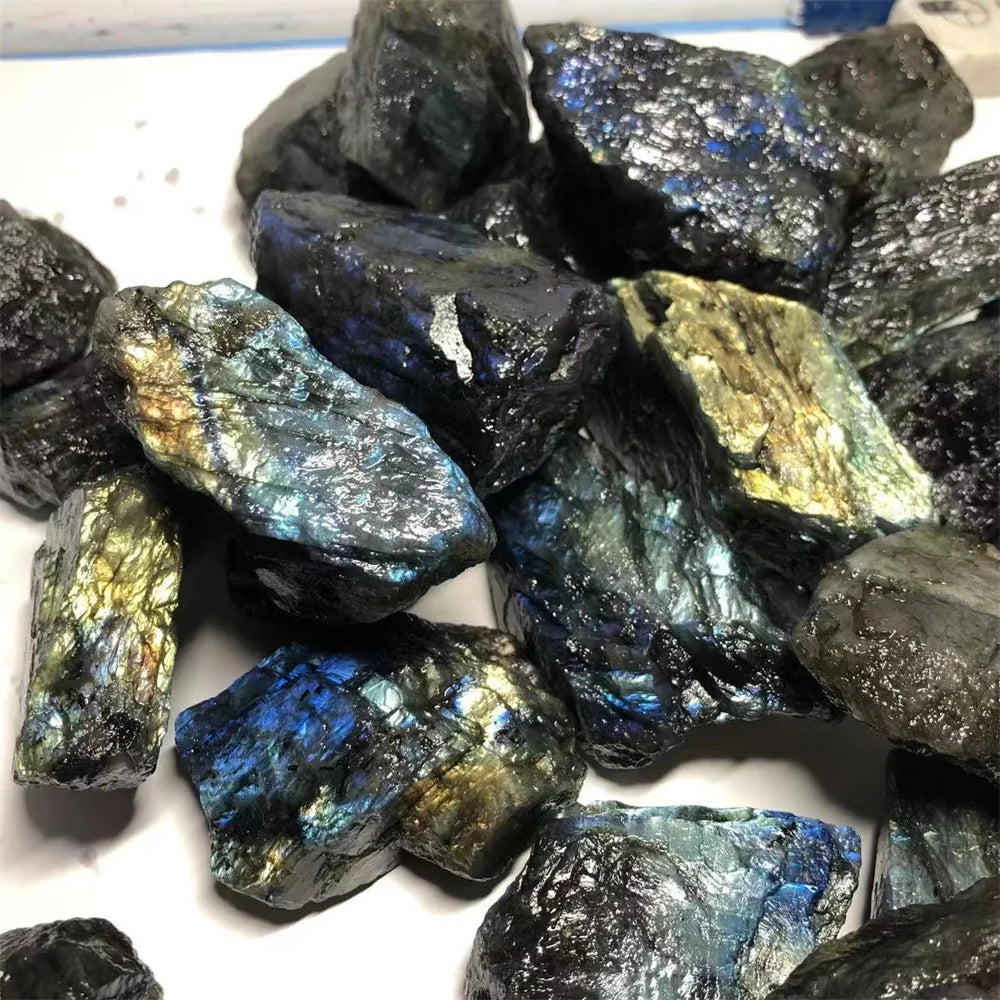 Pierre Brute Labradorite – Collection & Reiki