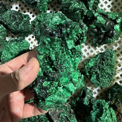 Pierre Malachite Brute – Minéral & Décoration Jardin