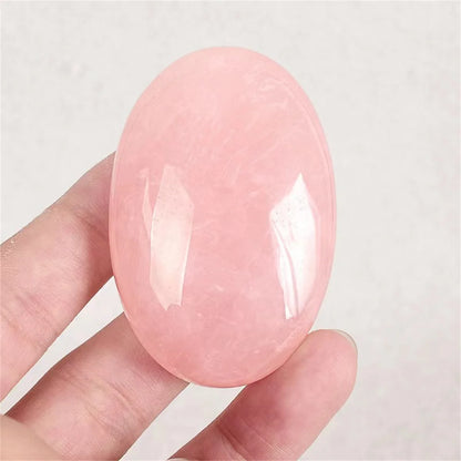 Pierre Galet Quartz Rose – Énergie & Reiki