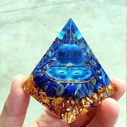 Pyramide Orgonite 6 cm – Anti-EMF