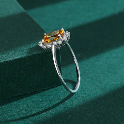 Bague Citrine Argent 925