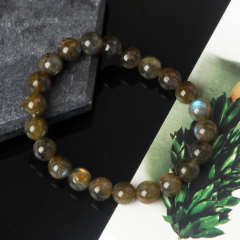 Bracelet Labradorite & Pierre de Lune – Bijou Reiki