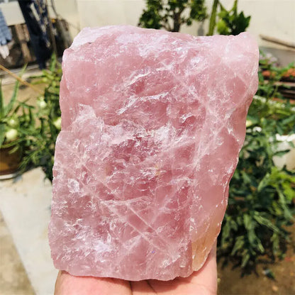 Grande Pierre Quartz Rose Brute – Guérison