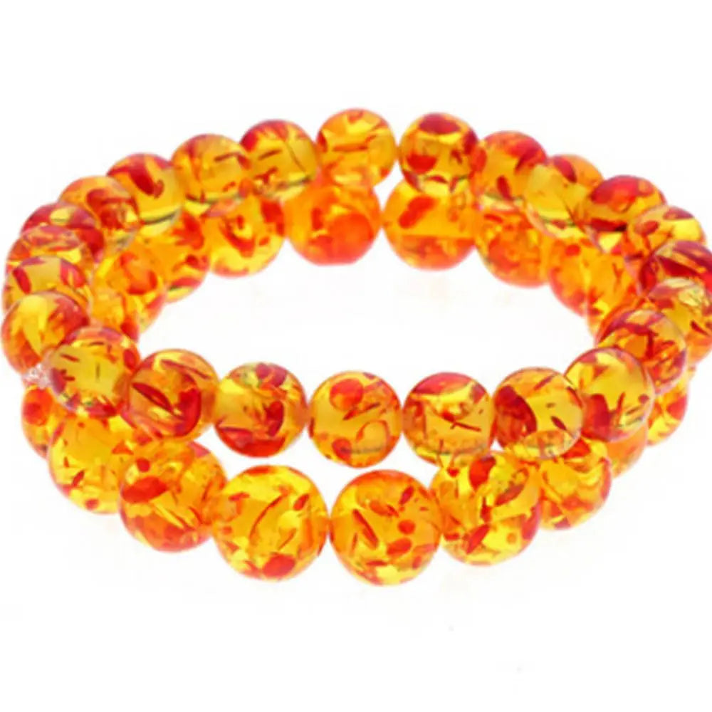 Bracelet Ambre Élastique