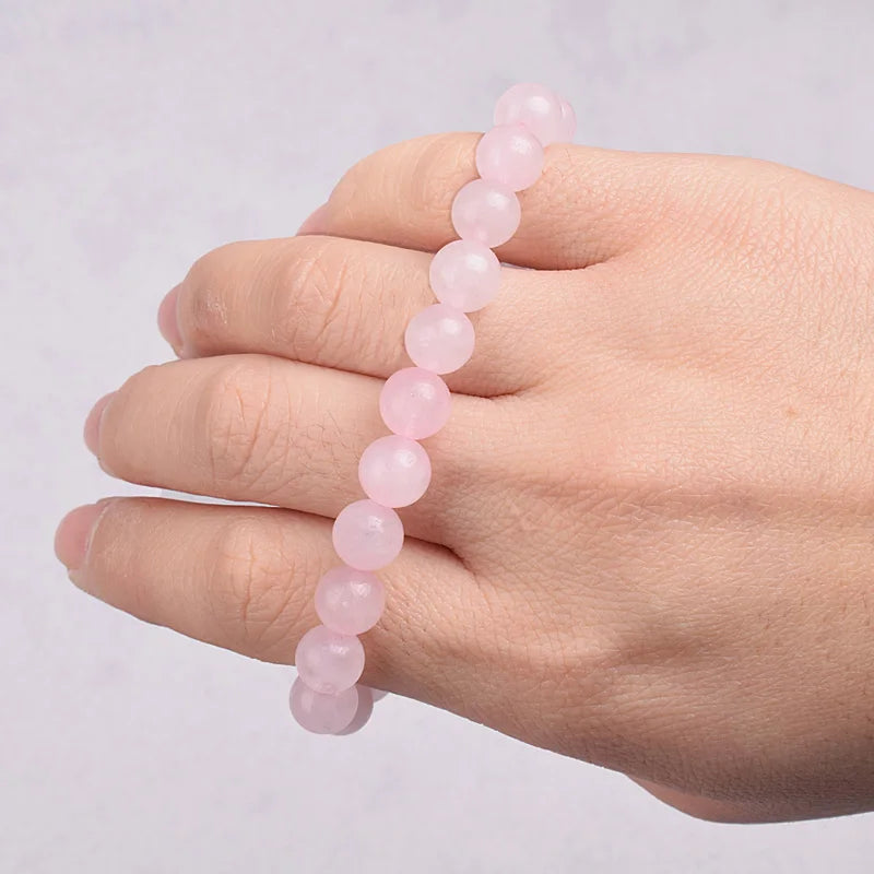 Bracelet Quartz Rose de Madagascar – Apaisement