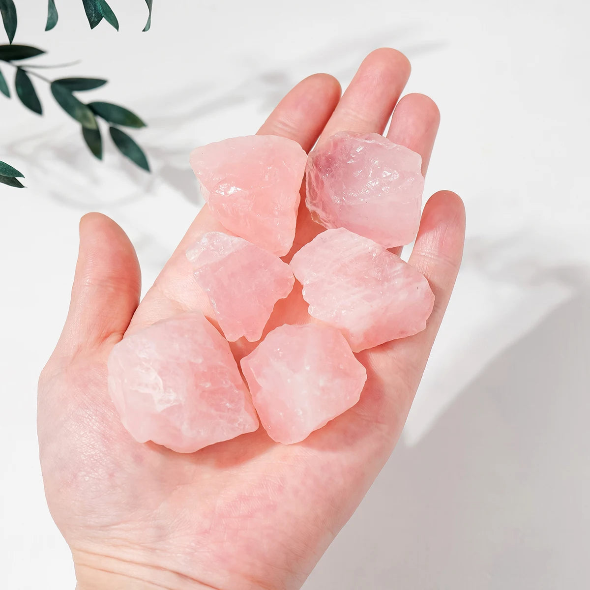 50g de Pierres Quartz Rose Brutes – Décoration