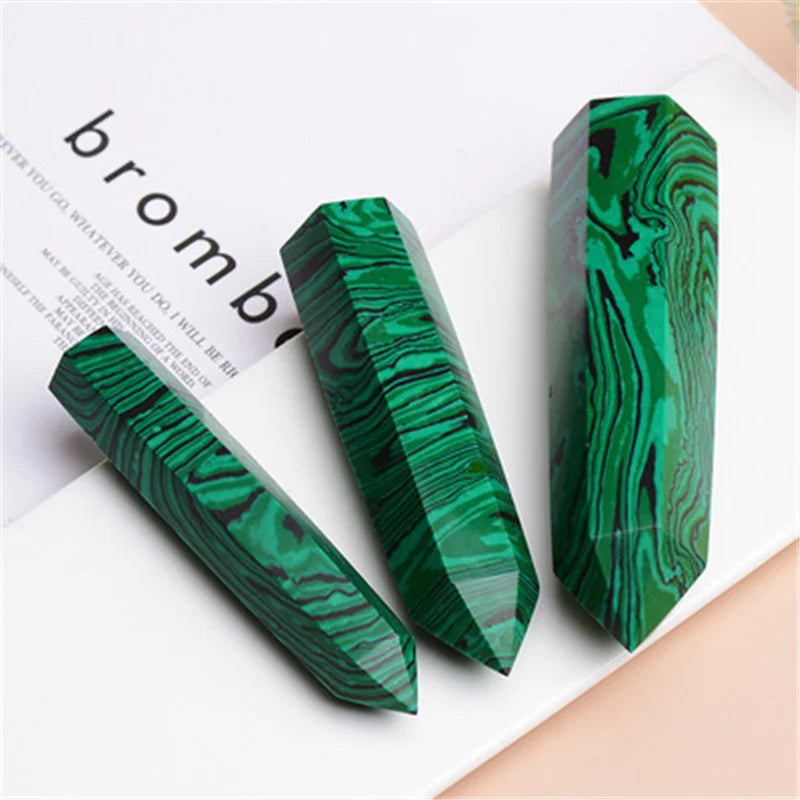 Tour Pierre Malachite 7-9 cm – Énergie & Guérison