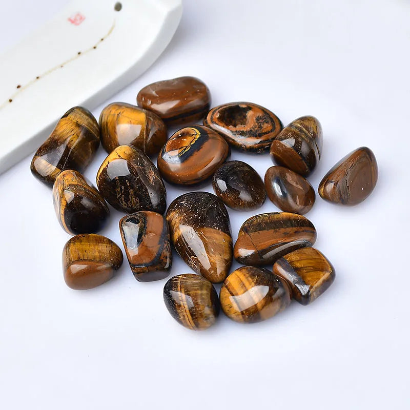 Pierre Œil de Tigre & Quartz – 100g