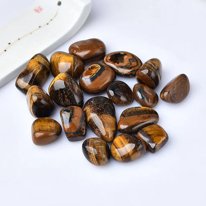 Pierre Œil de Tigre & Quartz – 100g