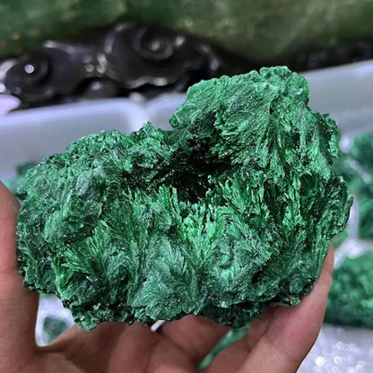 Pierre Malachite Brute de Qualité – Spécimen Minéral