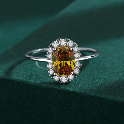 Bague Citrine Argent 925