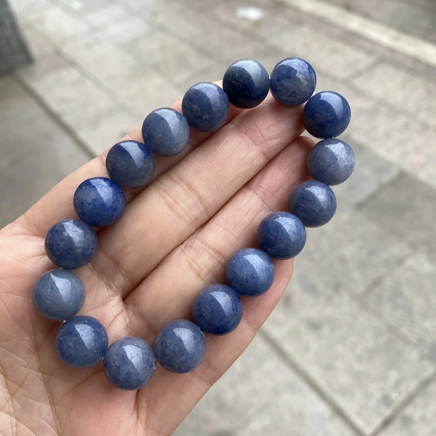 Bracelet Aventurine Bleue – Énergie