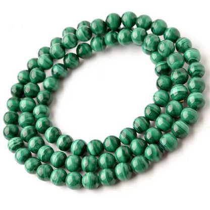 Bracelet Malachite 6/8/10 mm – Bien-Être