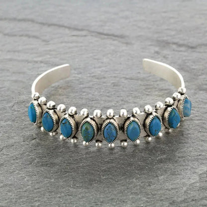 Bracelet Turquoise Tibétain – Style Bohème