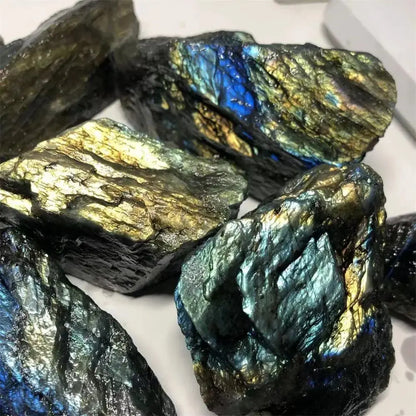 Pierre Brute Labradorite – Collection & Reiki